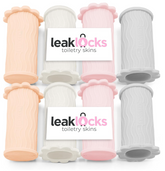 (8 Pack) LeakLocks® Toiletry Skins - Nomadic Neutrals